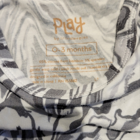 Bundle of 3 Little Sleepies Onsies, 0-3 Months - Picture 7 of 10